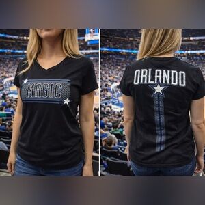 New Era Black Orlando Magic Women's Tee. Only worn once.